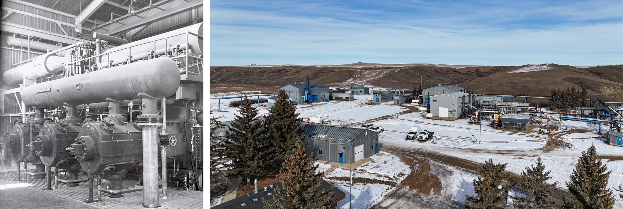 Хранилище природного газа ATCO EnPower в провинции Альберта (Канада).