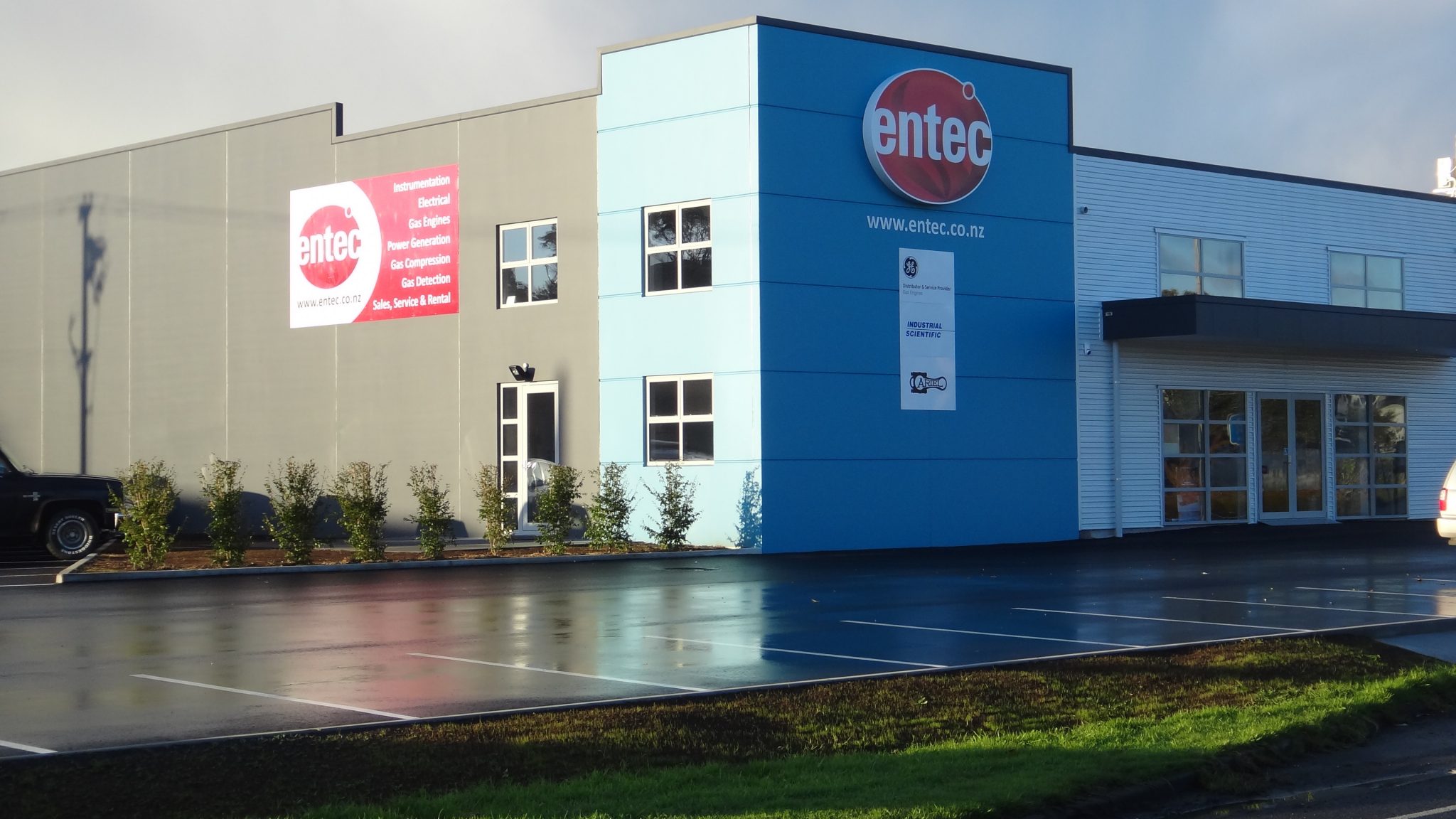 The Entec Building located in New Zealand